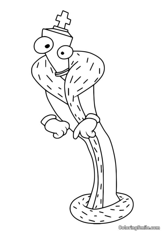 Corail Chudakovaty - Page de Coloriage