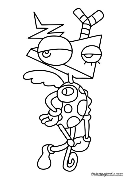 Zubl du Cercle Numérique - Page de Coloriage