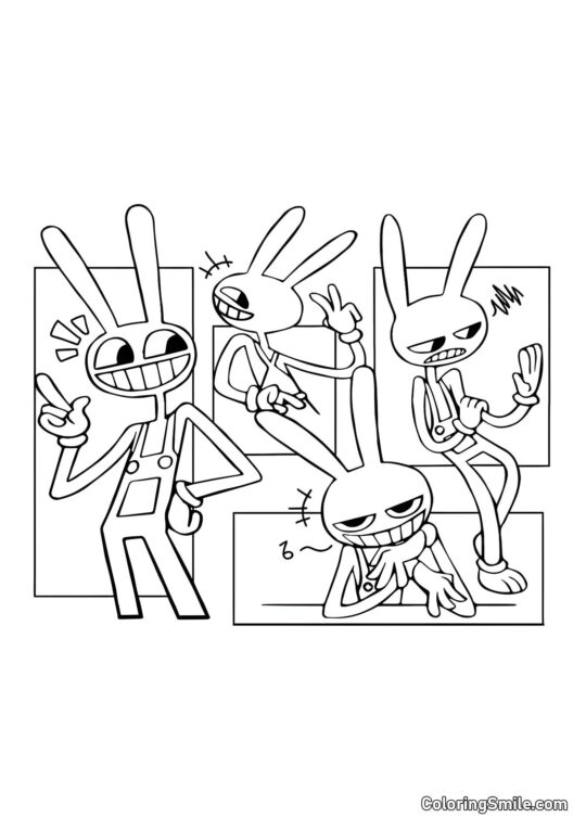 Jacks Impulsif - Page de Coloriage