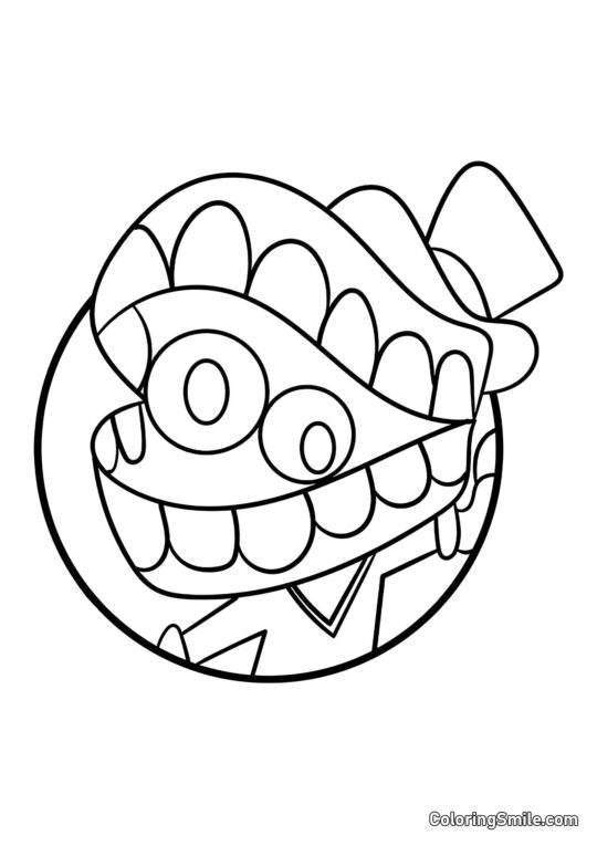 Portrait de Keyn - Page de Coloriage