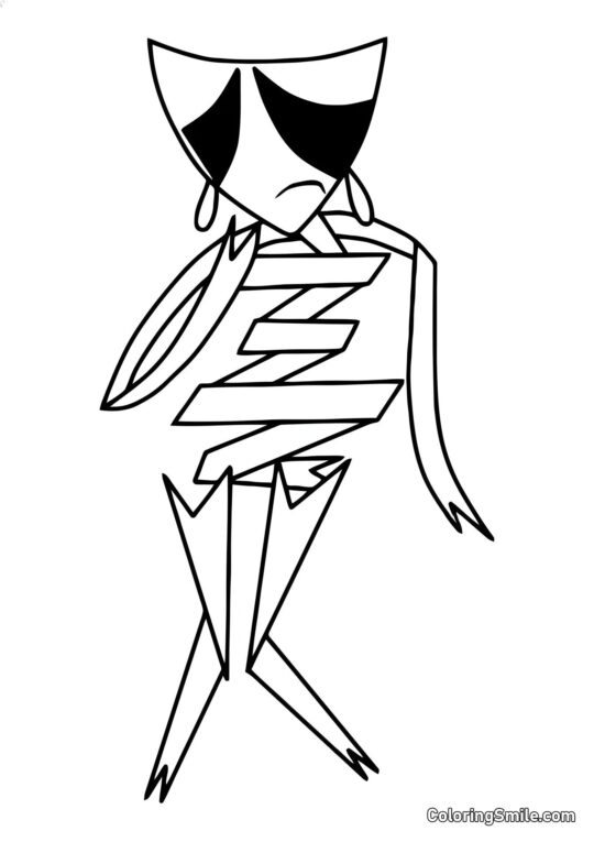 Gangl Robkaya - Page de Coloriage