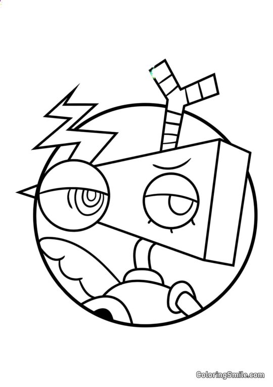 Portrait de Zubl - Page de Coloriage