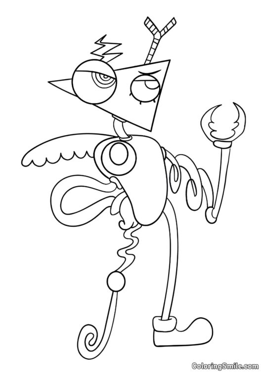 Zubl du Cercle Numérique Étonnant - Page de Coloriage