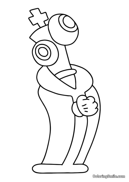 Corail Échiquéen - Page de Coloriage