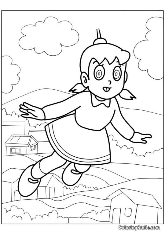 Shizuka Minamoto Shizuka Minamoto - Page de Coloriage