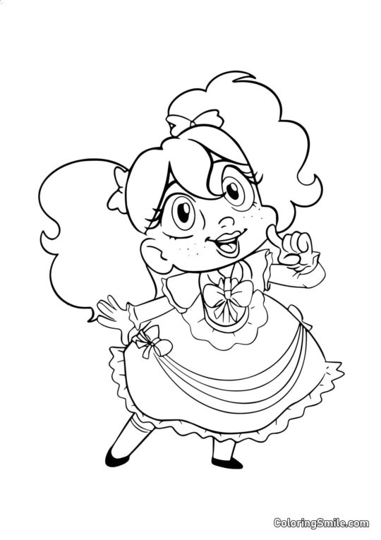 Poupée Poppy Playtime Poupée Poppy Playtime - Page de Coloriage