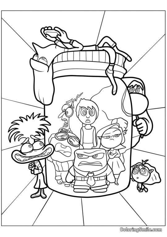 Nouvelles émotions renfermées dans les anciennes Nouvelles émotions renfermées dans les anciennes - Page de Coloriage