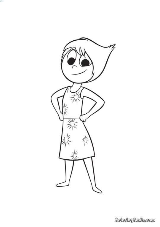 Joie Joie - Page de Coloriage