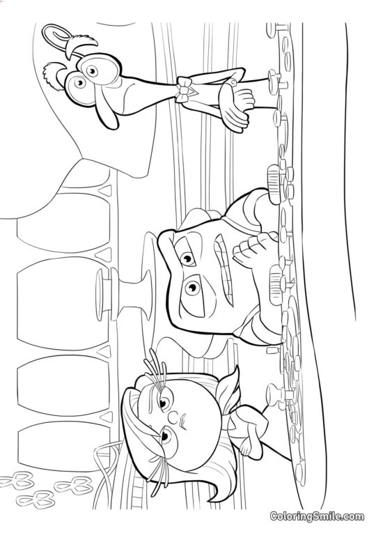 Émotions Colère, Dégoût et Peur Émotions Colère, Dégoût et Peur - Page de Coloriage