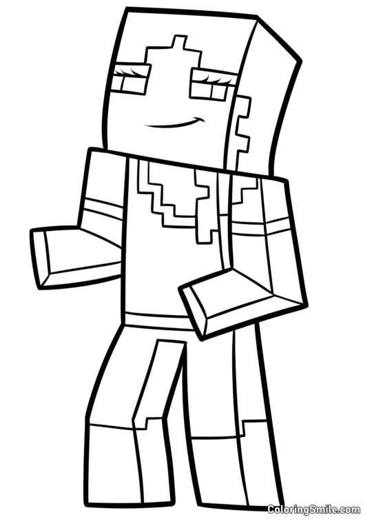 Alex dansant - Page de Coloriage