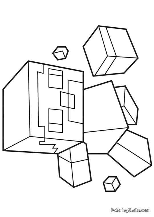 Bébé Steve - Page de Coloriage