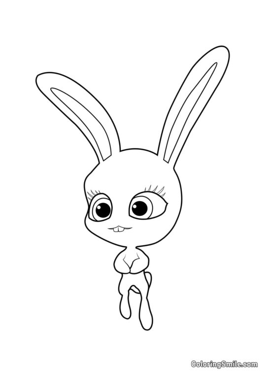 Fluff — Kwami de l&rsquo;évolution - Page de Coloriage