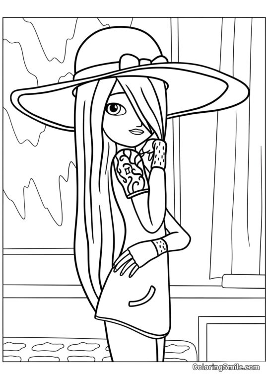 Juleka Couffaine - Page de Coloriage