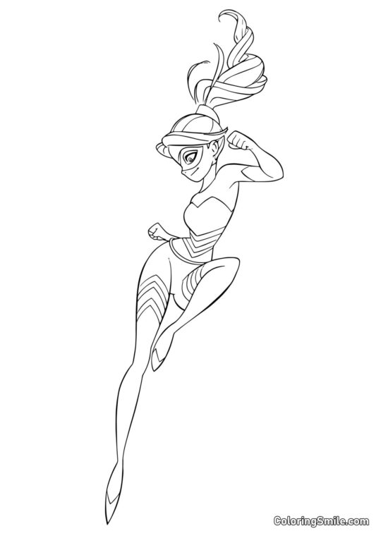 Reine des Abeilles - Page de Coloriage