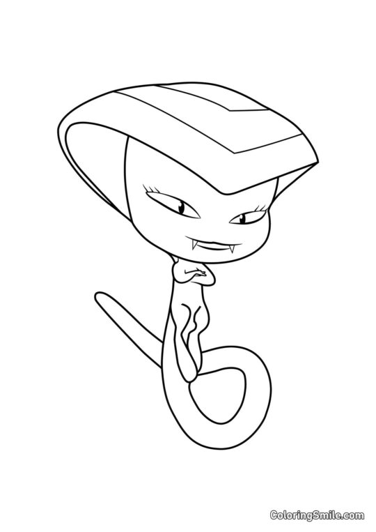 Sass — Kwami de l&rsquo;intuition - Page de Coloriage