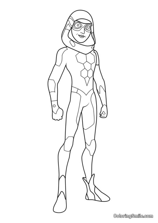 Nino en Carapace - Page de Coloriage