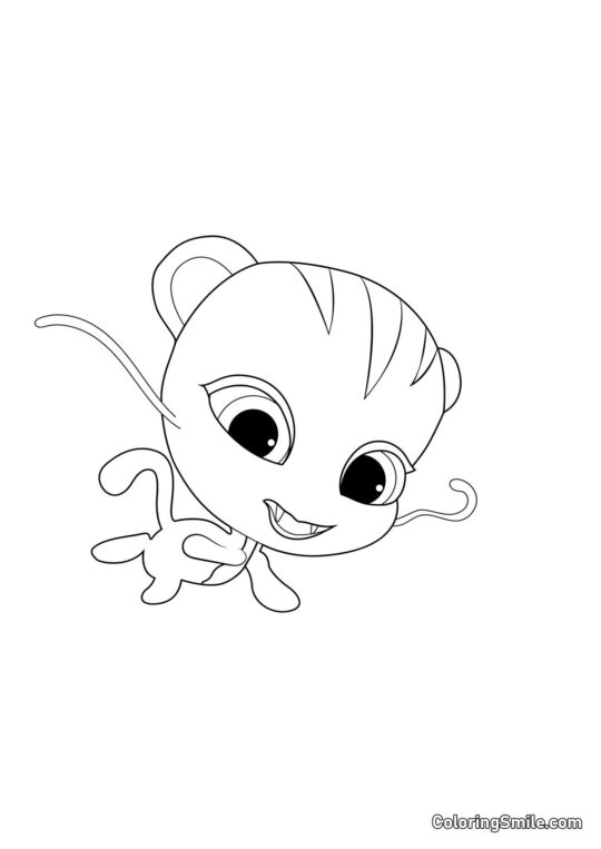 Roaar — Kwami de la force - Page de Coloriage