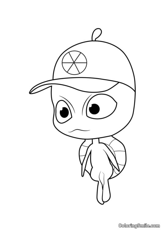 Wayzz — Kwami de la protection - Page de Coloriage