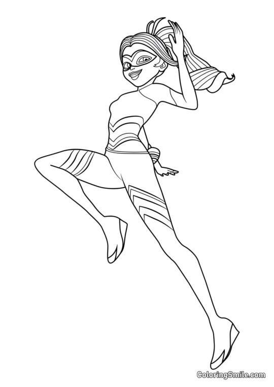 Reine des Abeilles de Coccinelle - Page de Coloriage