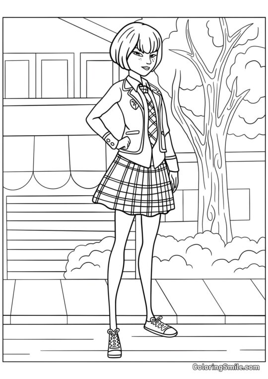 Kagami Tsurugi - Page de Coloriage