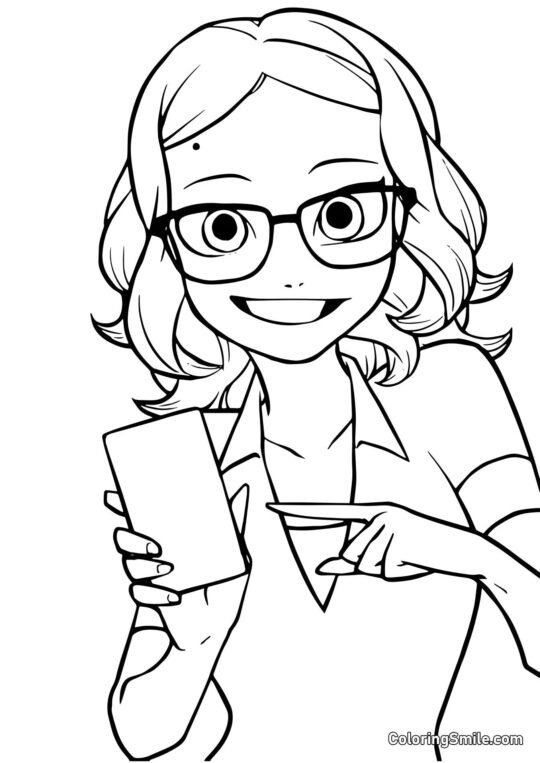Alya Césaire - Page de Coloriage