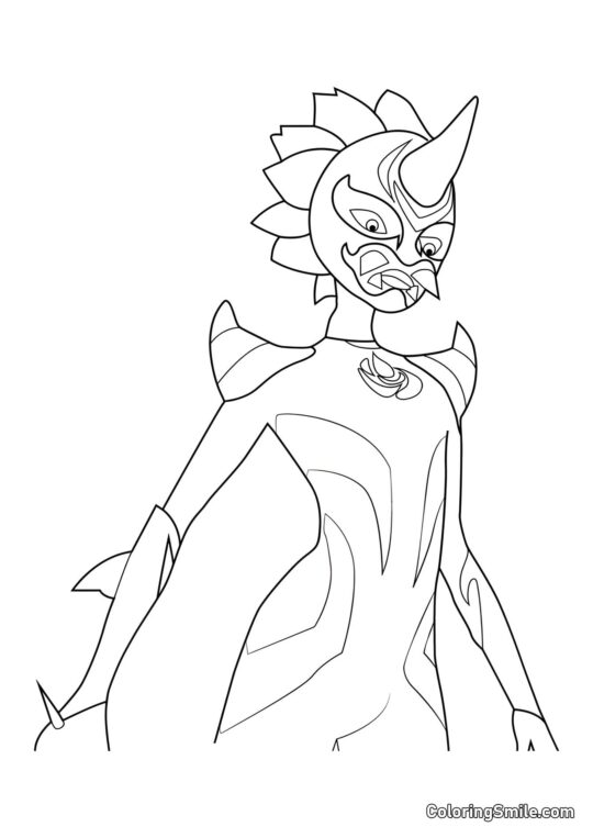 Kagami en Oni-Chan - Page de Coloriage