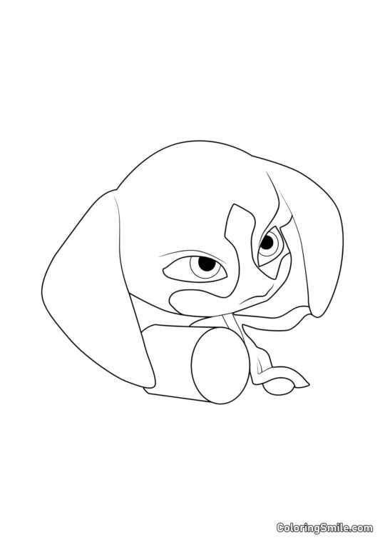 Barkk — Kwami de l&rsquo;adoration - Page de Coloriage