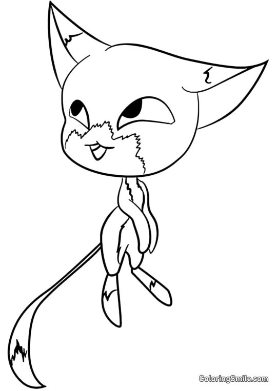 Trixx Kwami - Page de Coloriage