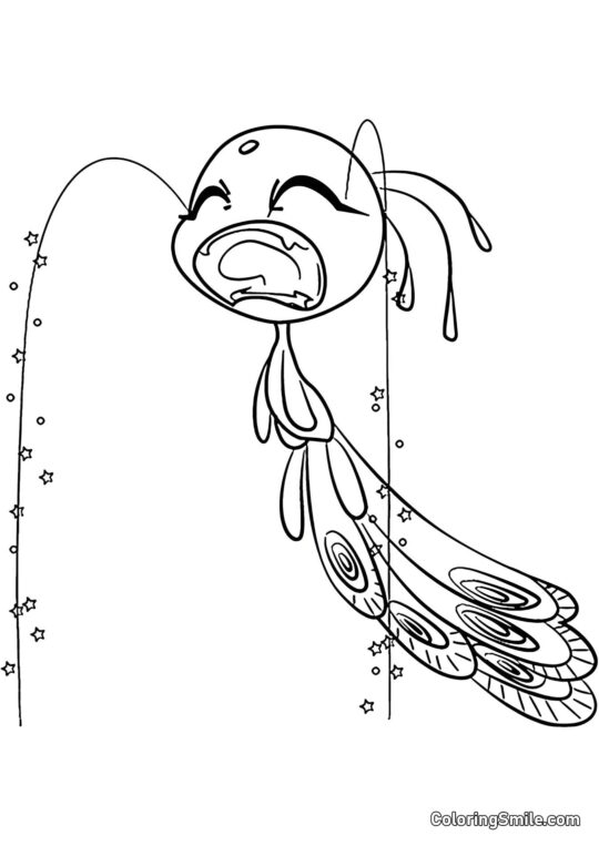 Kwami Paon Duusu - Page de Coloriage