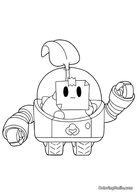 Sprout Brawl Stars Sprout Brawl Stars - Page de Coloriage
