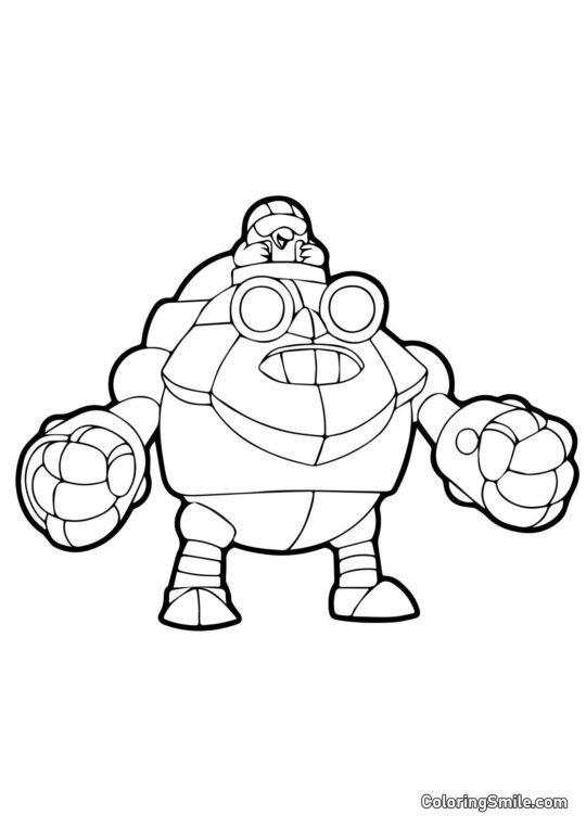 Dynamike Brawl Stars Dynamike Brawl Stars - Page de Coloriage