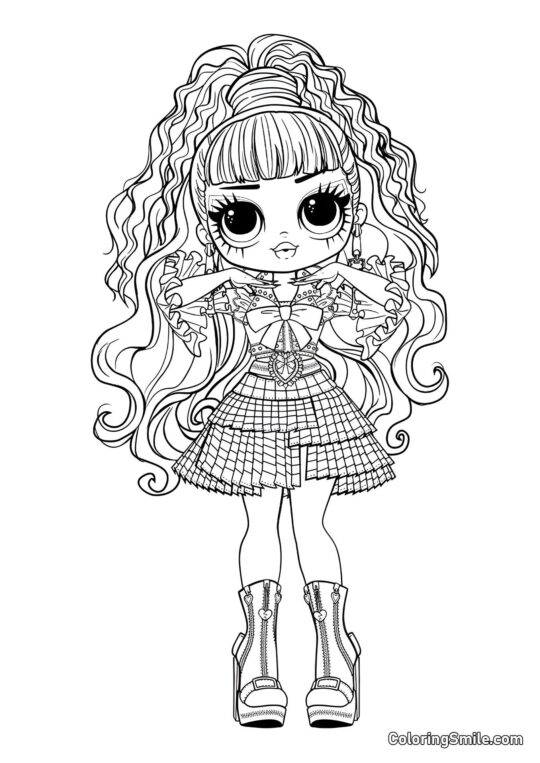 LOL OMG Prisma - Page de Coloriage