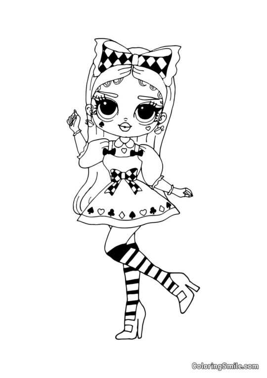 LOL OMG Curio Q.T. - Page de Coloriage