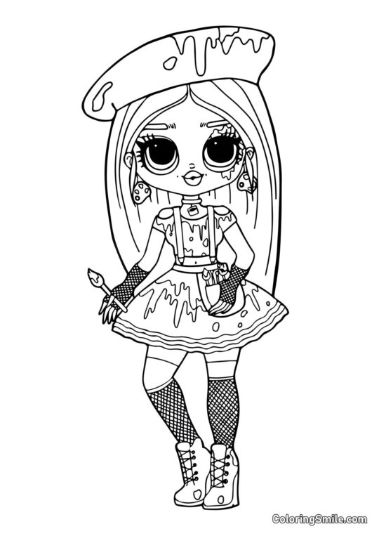 LOL OMG Éclaboussure - Page de Coloriage