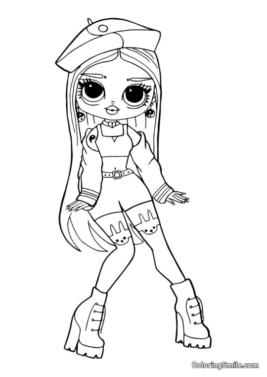 LOL OMG Jumelle Yin - Page de Coloriage
