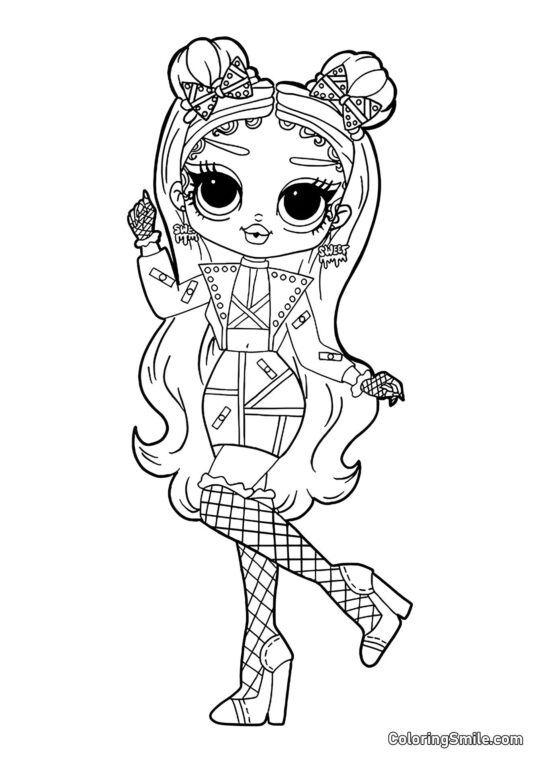 LOL OMG Bonni - Page de Coloriage
