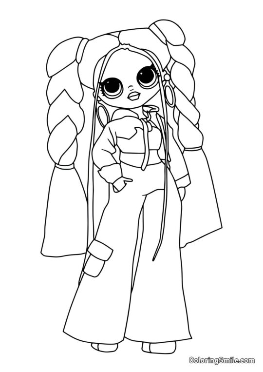 Hanilicious LOL OMG Remix - Page de Coloriage