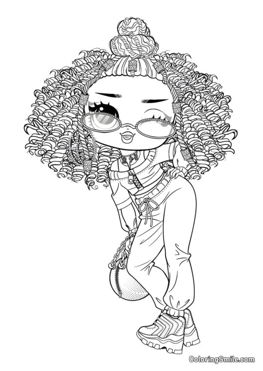 LOL OMG Cutie Anneaux - Page de Coloriage