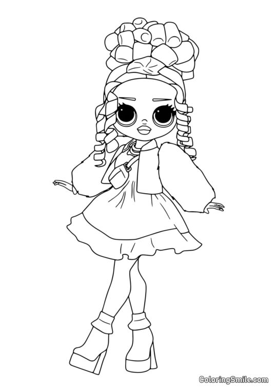 LOL OMG Friandises - Page de Coloriage