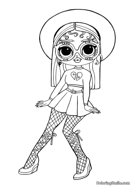 LOL OMG Jumelle Yan - Page de Coloriage