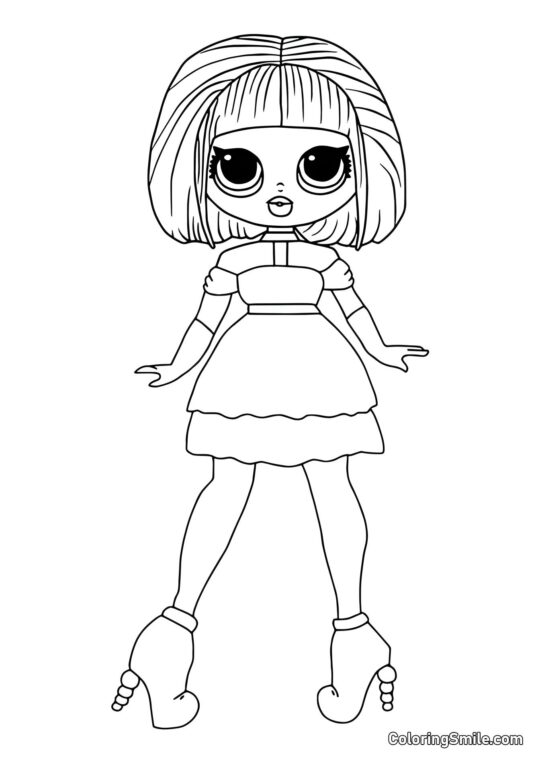 LOL OMG Grande Sœur Sucre - Page de Coloriage