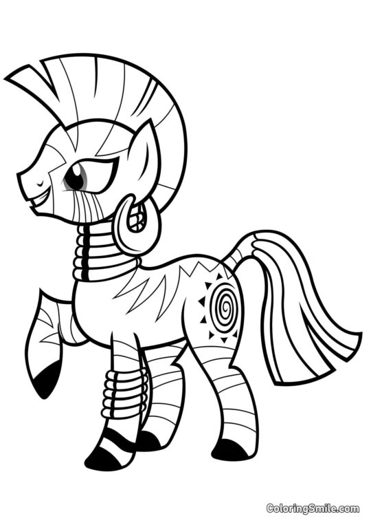 Zecora - Page de Coloriage