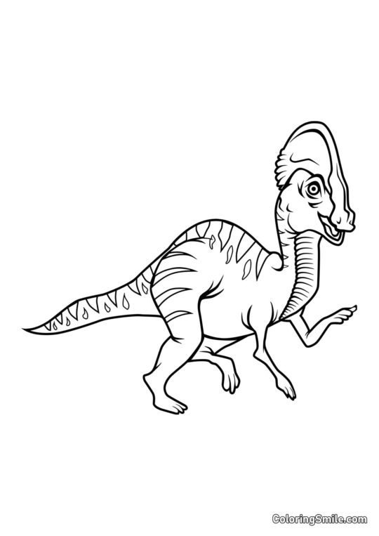 Corythosaurus - Page de Coloriage