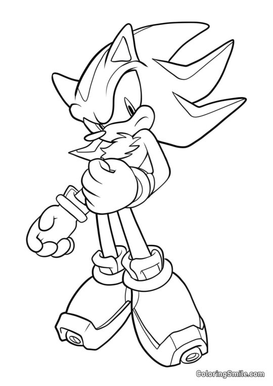 Shadow Shadow - Page de Coloriage