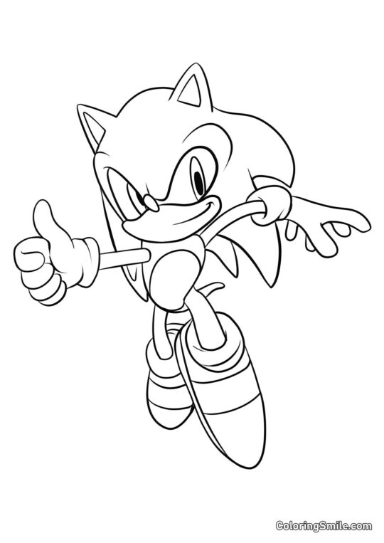 Sonic X Sonic X - Page de Coloriage