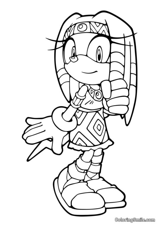 Tikal Tikal - Page de Coloriage