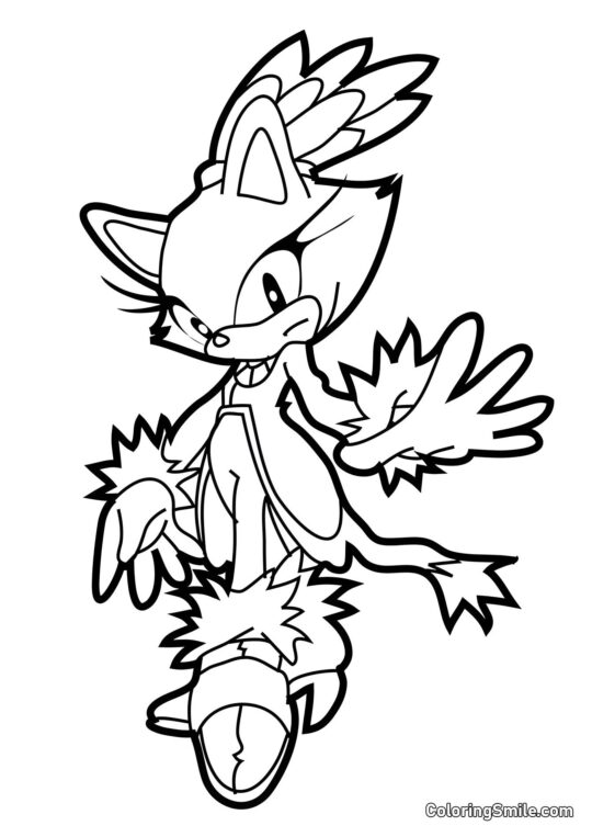 Blaze Blaze - Page de Coloriage