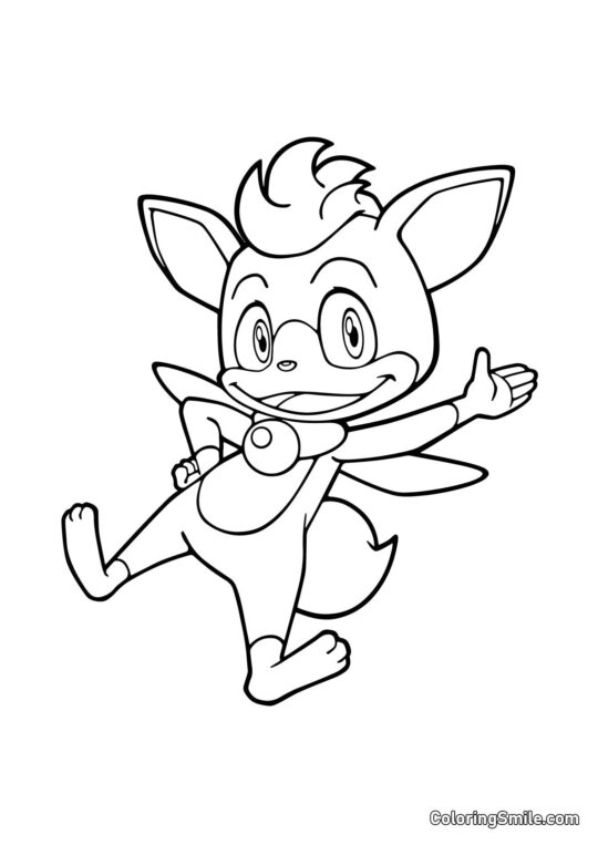 Chip Sonic Chip Sonic - Page de Coloriage