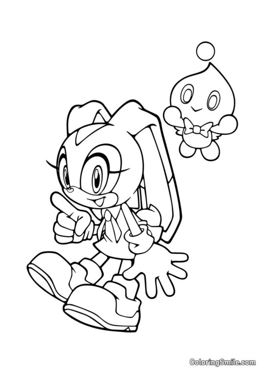 Cream et Chao Cheese Cream et Chao Cheese - Page de Coloriage