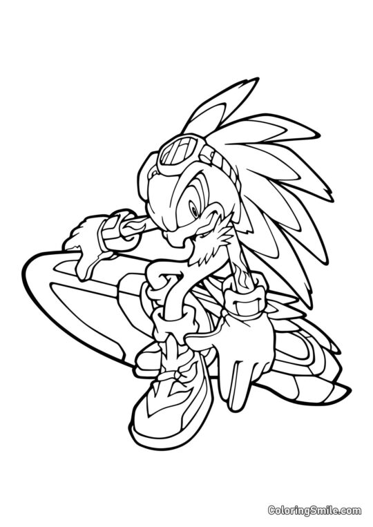 Hawk Jet Hawk Jet - Page de Coloriage